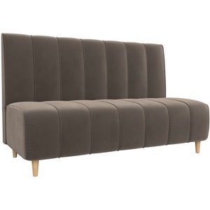 Изображение товара Прямой диван Ральф (велюр коричневый) Лига Диванов 104136