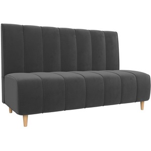 Изображение товара Прямой диван Ральф (велюр серый) Лига Диванов 104137