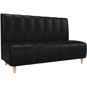 Изображение товара Прямой диван Ральф (экокожа черная) Лига Диванов 104151