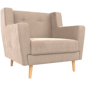 Изображение товара Кресло Брайтон (велюр бежевый) Лига Диванов 108864