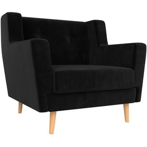 Изображение товара Кресло Брайтон (велюр черный) Лига Диванов 108871