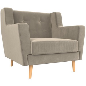 Изображение товара Кресло Брайтон (микровельвет бежевый) Лига Диванов 108872