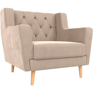 Изображение товара Кресло Брайтон Люкс (велюр бежевый) Лига Диванов 108889