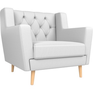 Изображение товара Кресло Брайтон Люкс (экокожа белая) Лига Диванов 108909