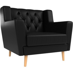 Изображение товара Кресло Брайтон Люкс (экокожа черная) Лига Диванов 108911