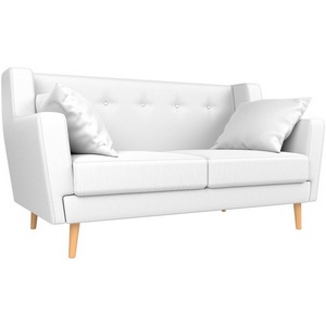 Изображение товара Прямой диван Брайтон 2 (экокожа белая) Лига Диванов 108934