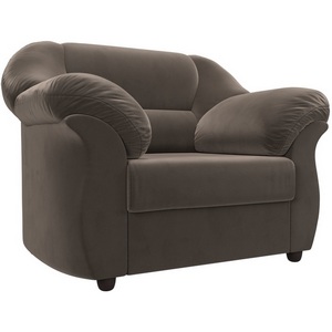 Изображение товара Кресло Карнелла (велюр коричневый) Лига Диванов 109606
