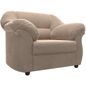 Изображение товара Кресло Карнелла (велюр бежевый) Лига Диванов 109609