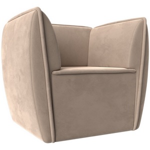 Изображение товара Кресло Бергамо (велюр бежевый) Лига Диванов 111976