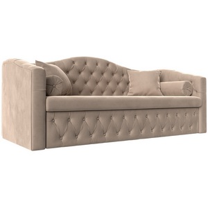 Изображение товара Прямой диван Мечта (велюр бежевый) Лига Диванов 112849