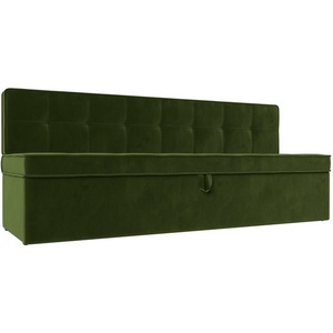 Изображение товара Кухонный диван Техас (микровельвет зеленый) Лига Диванов 113106