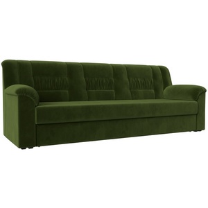 Изображение товара Прямой диван Карелия (микровельвет зеленый) Лига Диванов 113327