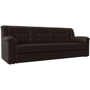 Изображение товара Прямой диван Карелия (экокожа коричневая) Лига Диванов 113338