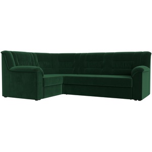 Изображение товара Угловой диван Карелия левый угол (велюр зеленый) Лига Диванов 113343L