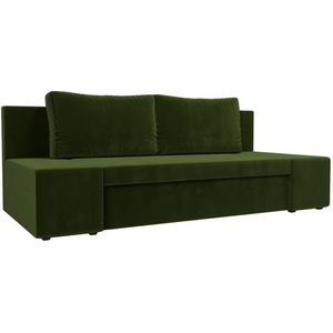 Изображение товара Диван глубиной 90 см прямой Сан Марко (вмикровельвет зеленый) Лига Диван глубиной 90 см ов 114018