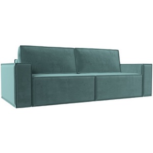 Изображение товара Диван прямой Куба (велюр бирюзовый) Лига Диванов 116210