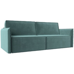 Изображение товара Диван прямой Либерти (велюр бирюзовый) Лига Диванов 116234