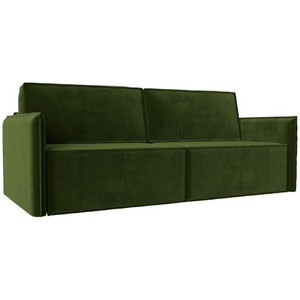 Изображение товара Диван прямой Либерти (микровельвет зеленый) Лига Диванов 116244