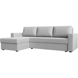 Изображение товара Угловой диван Траумберг Лайт левый угол (Экокожа/Белый) Лига Диванов 117145L