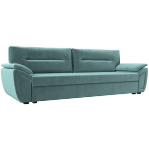 Изображение товара Прямой диван Нэстор Лайт (Велюр/Бирюзовый) Лига Диванов 117584