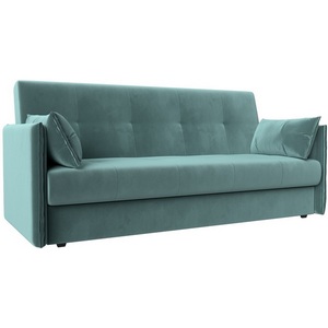 Изображение товара Диван-книжка Лига-018 (Бирюзовый/Велюр) Лига Диванов арт.117837