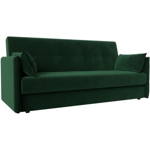 Изображение товара Диван-книжка Лига-018 (Зеленый/Велюр) Лига Диванов арт.117841