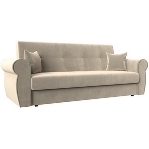 Изображение товара Диван-книжка Лига-019 (Бежевый/Микровельвет) Лига Диванов арт.118349