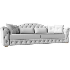 Изображение товара Прямой диван Артис НПБ (Экокожа/Бежевый) Лига Диванов 120348