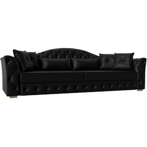 Изображение товара Прямой диван Артис НПБ (Экокожа/Черный) Лига Диванов 120350