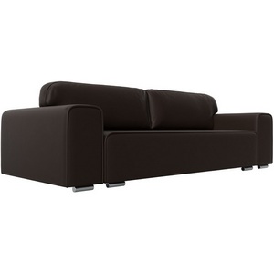 Изображение товара Диван прямой Лига-029 (Коричневый/Экокожа) Лига Диванов арт.121032