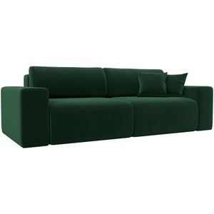 Изображение товара Диван прямой Лига-036 НПБ Классик (Зеленый/Велюр) Лига Диванов арт.121308