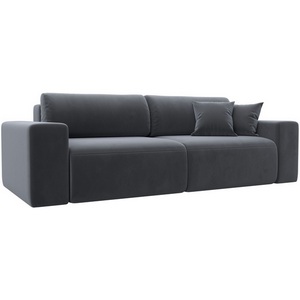 Изображение товара Диван прямой Лига-036 НПБ Классик (Серый/Велюр) Лига Диванов арт.121310