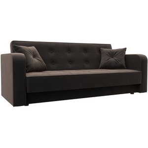 Изображение товара Диван-книжка Тур (Коричневый/Велюр) Лига Диванов арт.121777