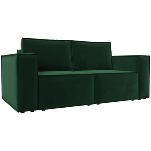 Изображение товара Диван прямой Куба мини (Зеленый/Велюр) Лига Диванов арт.121873