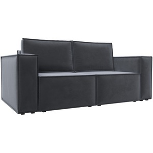 Изображение товара Диван прямой Куба мини (Серый/Велюр) Лига Диванов арт.121875