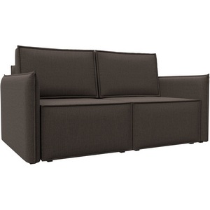 Изображение товара Диван прямой Либерти мини (Коричневый/Рогожка) Лига Диванов арт.121913