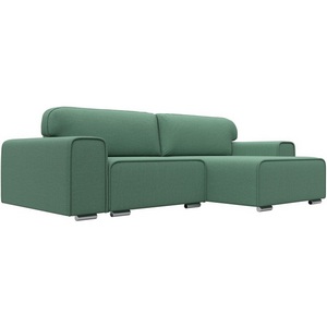 Изображение товара Диван угловой Лига-029 правый угол (Зеленый/Рогожка) Лига Диванов арт.121934