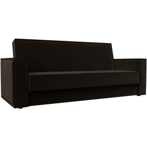 Изображение товара Диван-книжка Куба (Коричневый/Микровельвет) Лига Диванов арт.122049