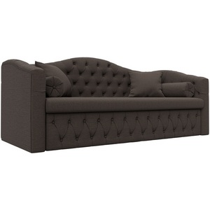 Изображение товара Диван детский прямой Мечта (Коричневый/Рогожка) Лига Диванов арт.122423