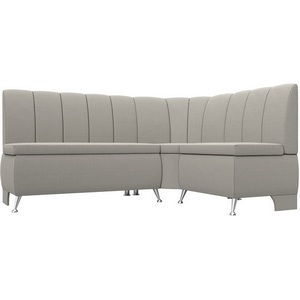 Изображение товара Диван кухонный угловой Кантри правый угол (Бежевый/Рогожка) Лига Диванов арт.122500