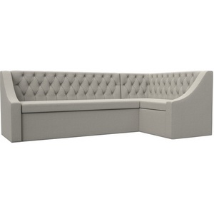 Изображение товара Диван кухонный угловой Мерлин правый угол (Бежевый/Рогожка) Лига Диванов арт.122512