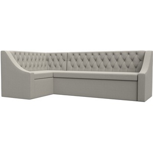 Изображение товара Диван кухонный угловой Мерлин левый угол (Бежевый/Рогожка) Лига Диванов арт.122512L