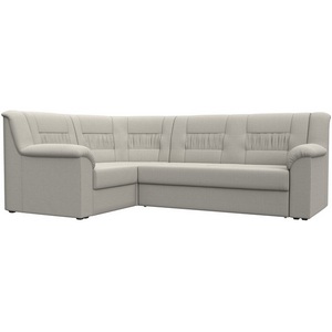 Изображение товара Диван угловой Карелия левый угол (Бежевый/Рогожка) Лига Диванов арт.122829L