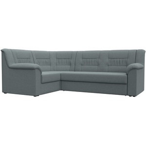 Изображение товара Диван угловой Карелия левый угол (Серый/Рогожка) Лига Диванов арт.122831L