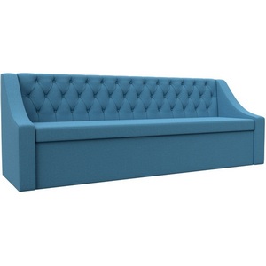 Изображение товара Диван кухонный прямой Мерлин (Голубой/Рогожка) Лига Диванов арт.123198