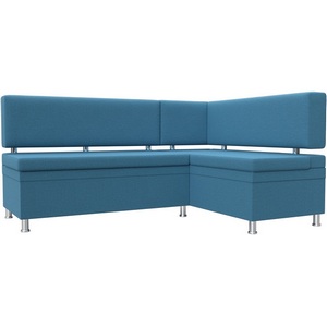 Изображение товара Диван кухонный угловой Стайл правый угол (Голубой/Рогожка) Лига Диванов арт.123236