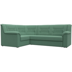 Изображение товара Диван угловой Карелия левый угол (Зеленый/Рогожка) Лига Диванов арт.123441L