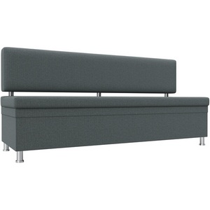 Изображение товара Диван кухонный прямой Стайл (Серый/Рогожка) Лига Диванов арт.123789