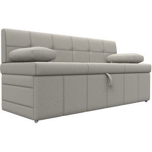 Изображение товара Диван кухонный прямой Лео (Бежевый/Рогожка) Лига Диванов арт.123857