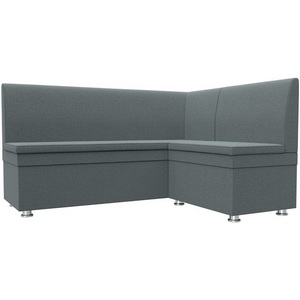 Изображение товара Диван кухонный угловой Уют правый угол (Серый/Рогожка) Лига Диванов арт.123898